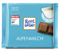 Ritter Sport Alpenmilch 100 g Tafel